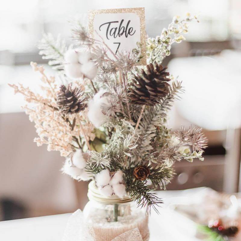 Christmas baby shower ideas
