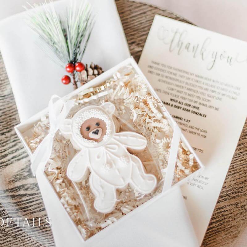 Christmas baby shower ideas