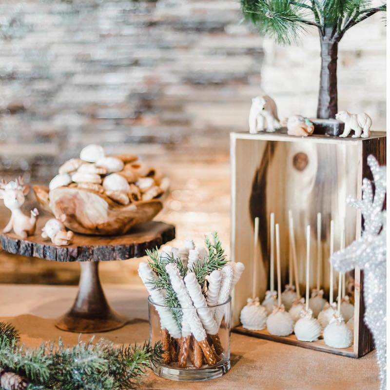 Christmas baby shower ideas