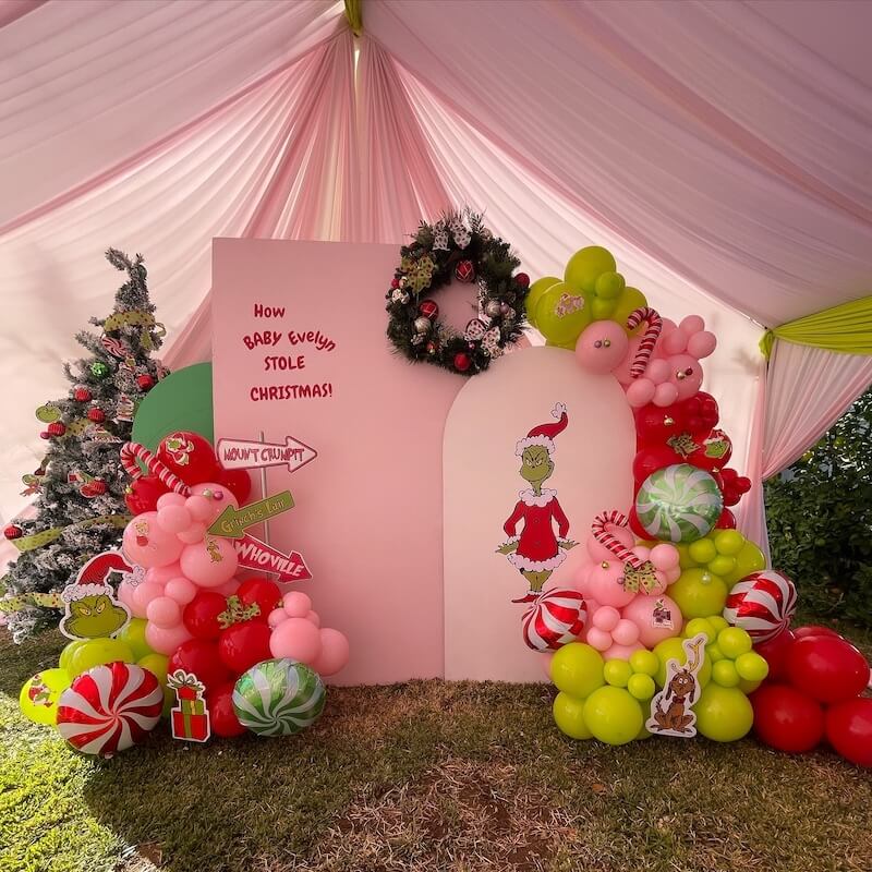 Christmas baby shower ideas