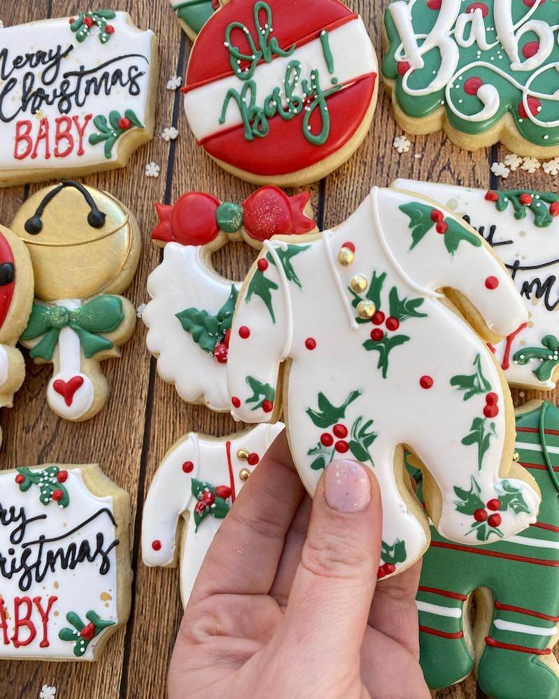 Christmas baby shower ideas