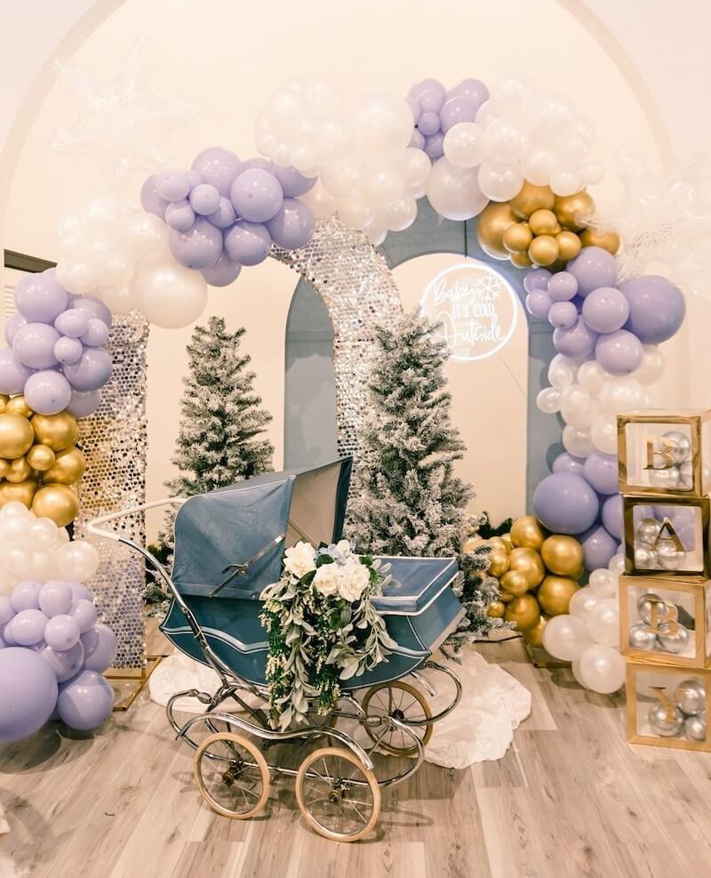 Christmas baby shower ideas