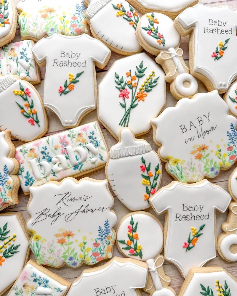 baby in bloom shower ideas