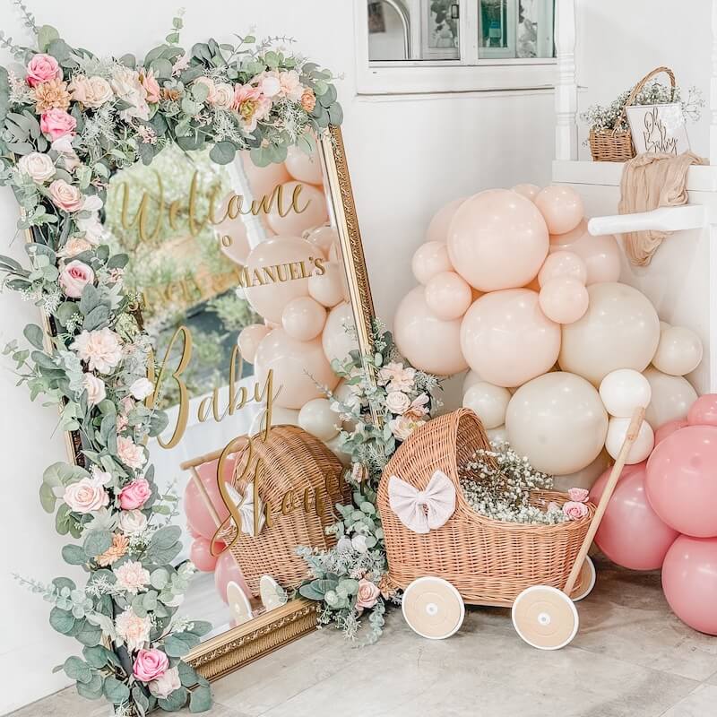 baby in bloom shower ideas