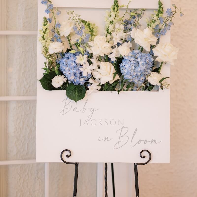 baby in bloom shower ideas