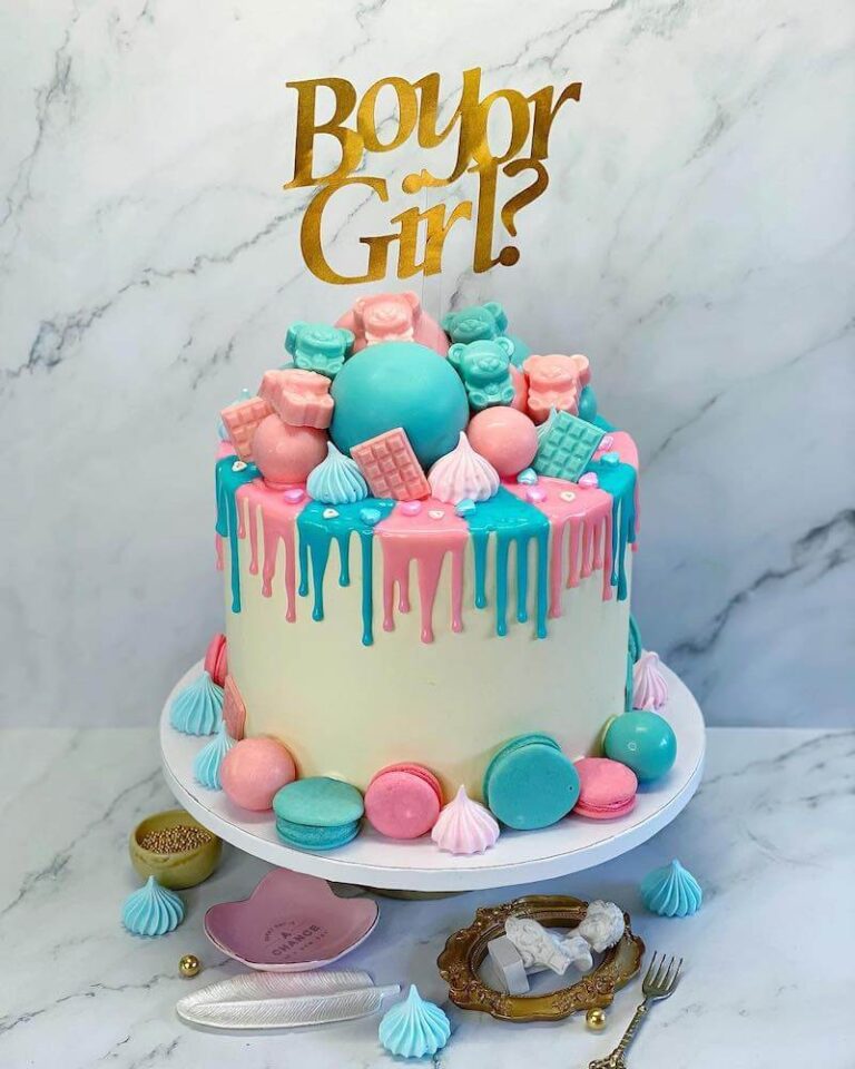 gender reveal cake ideas