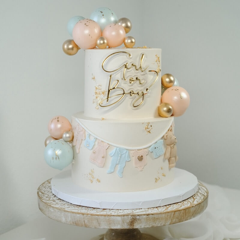 gender reveal cake ideas
