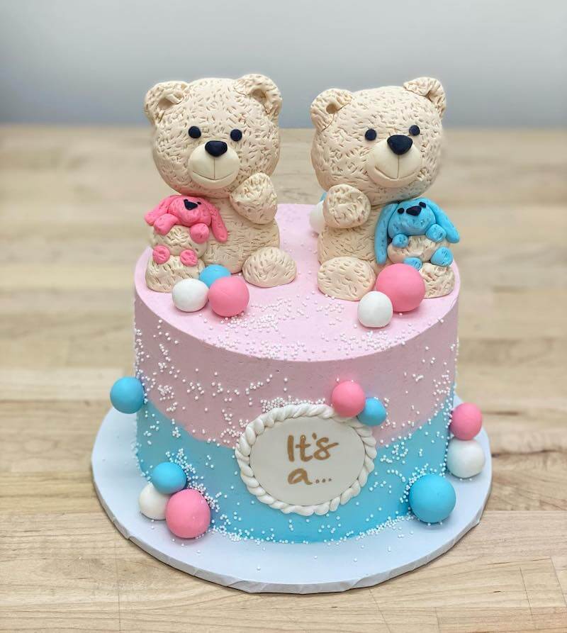 gender reveal cake ideas