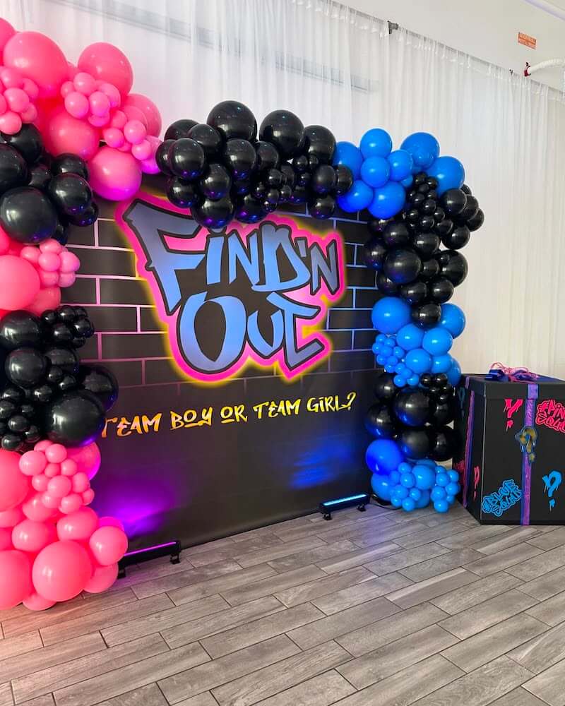 gender reveal themes