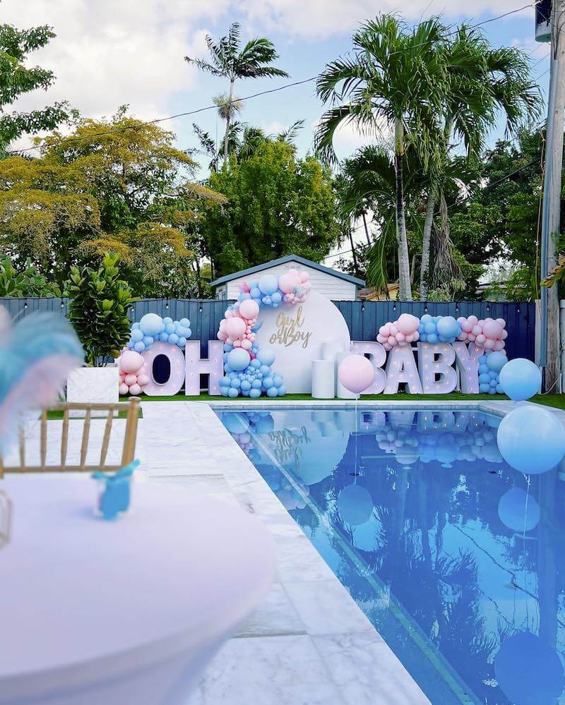 gender reveal themes