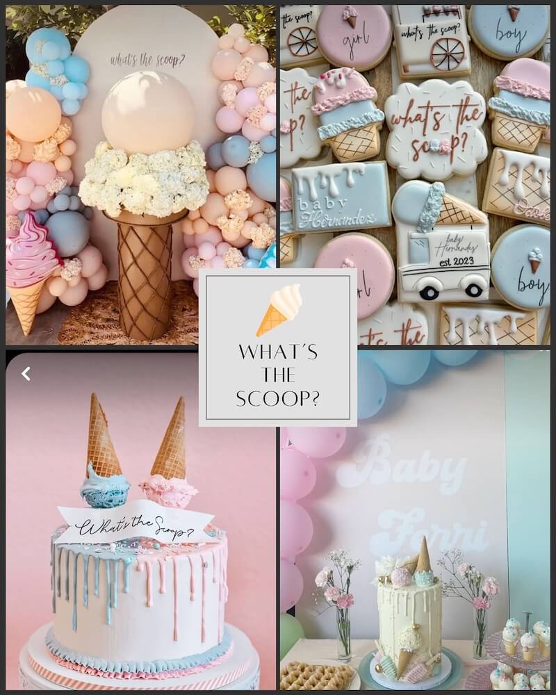 gender reveal themes