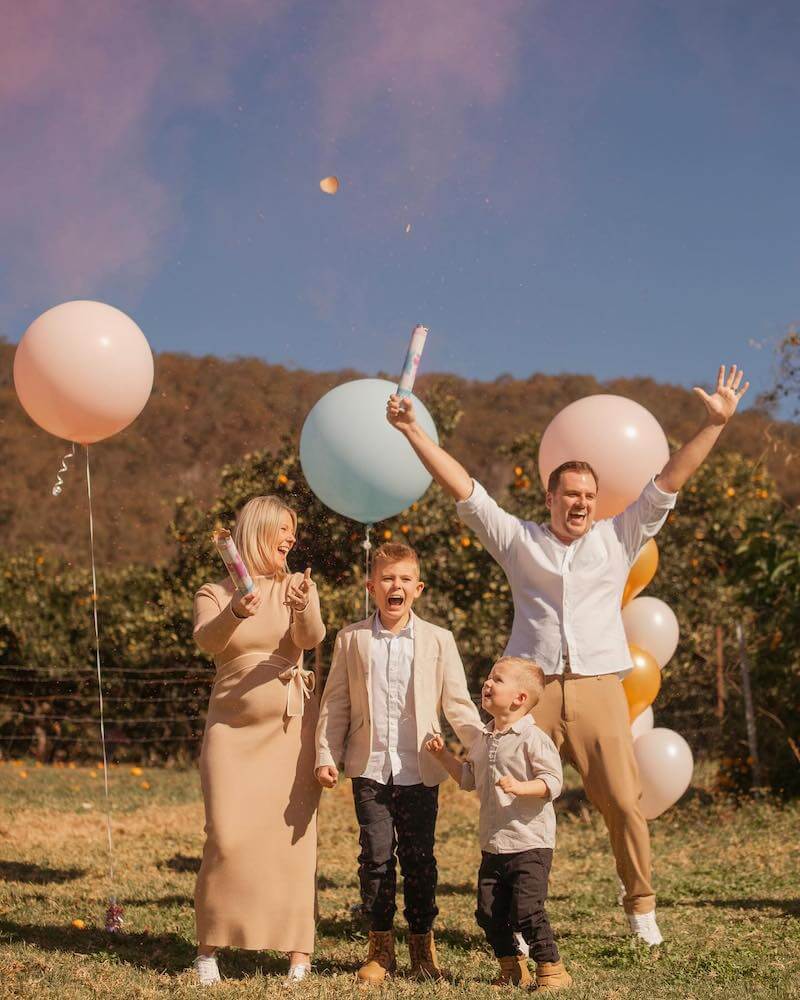 simple gender reveal ideas