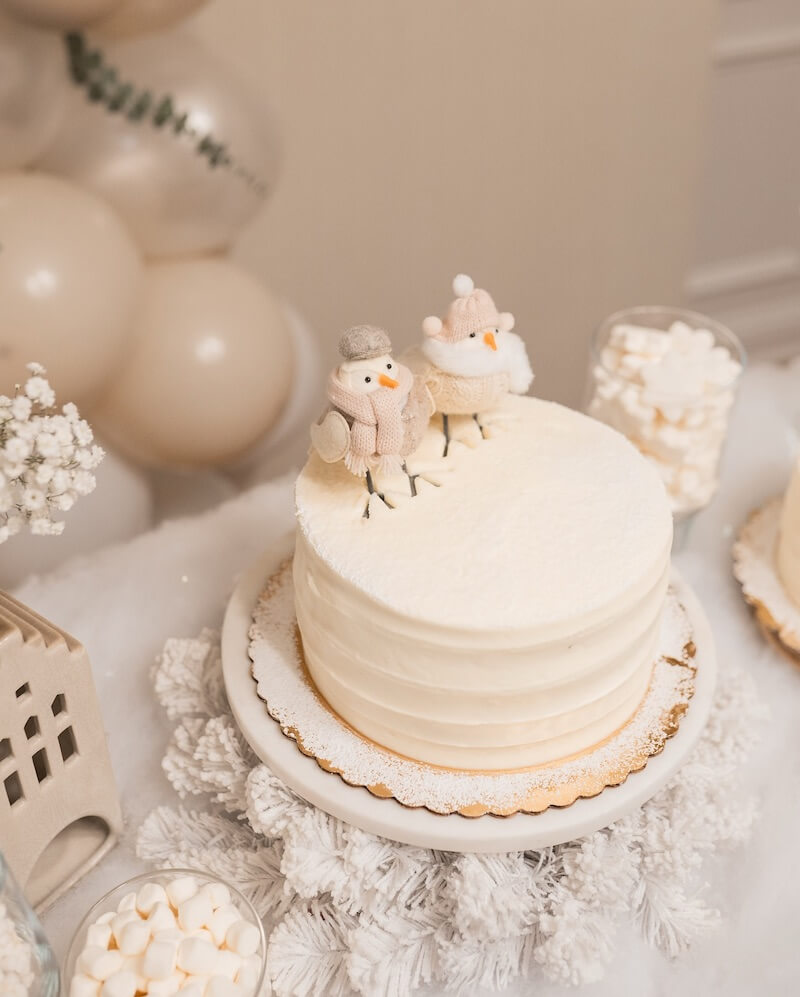 winter baby shower ideas