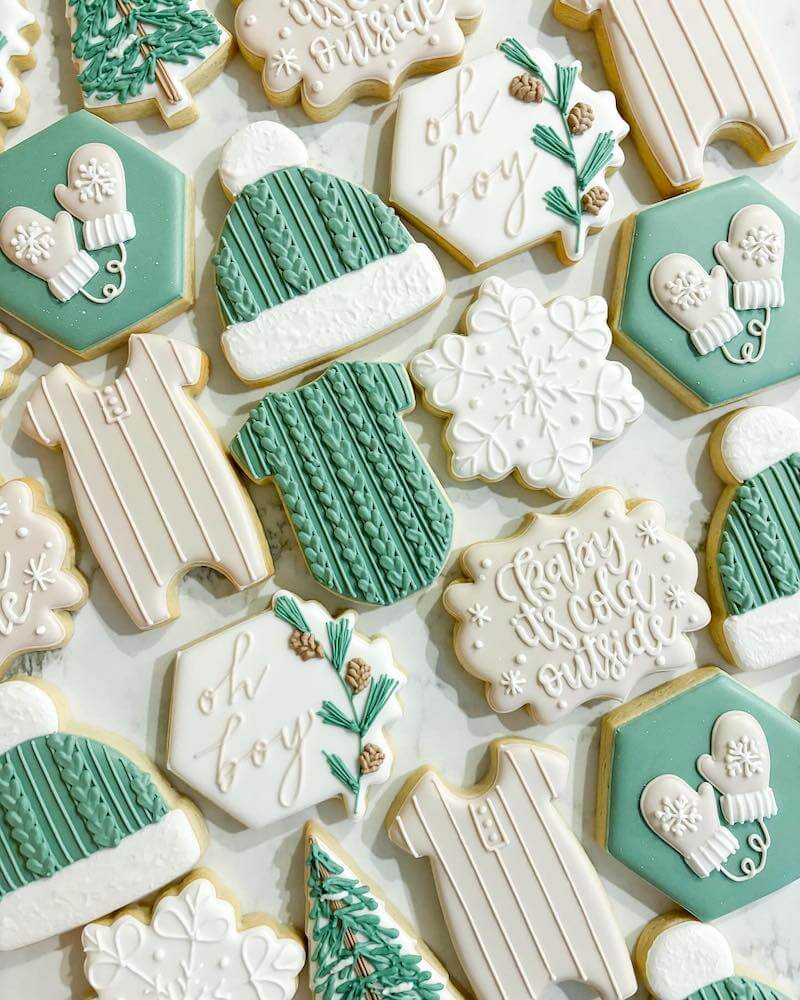 winter baby shower ideas
