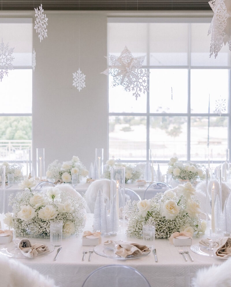 winter baby shower ideas