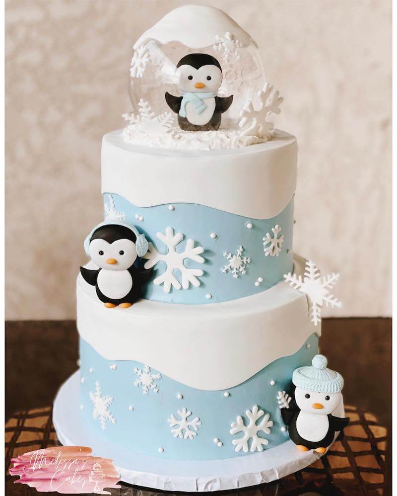 winter baby shower ideas