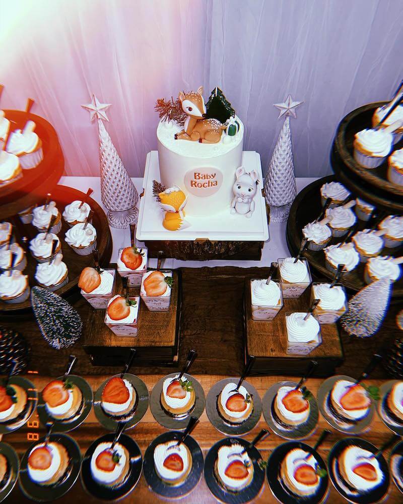 winter baby shower ideas
