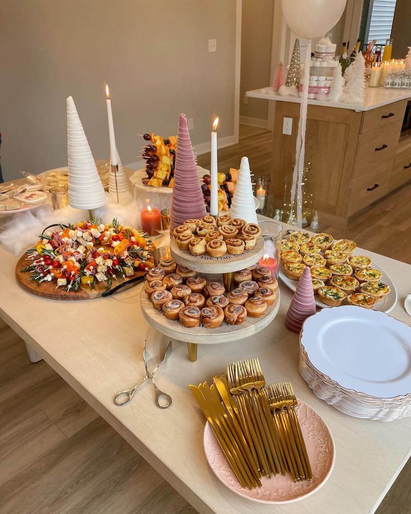 winter baby shower ideas