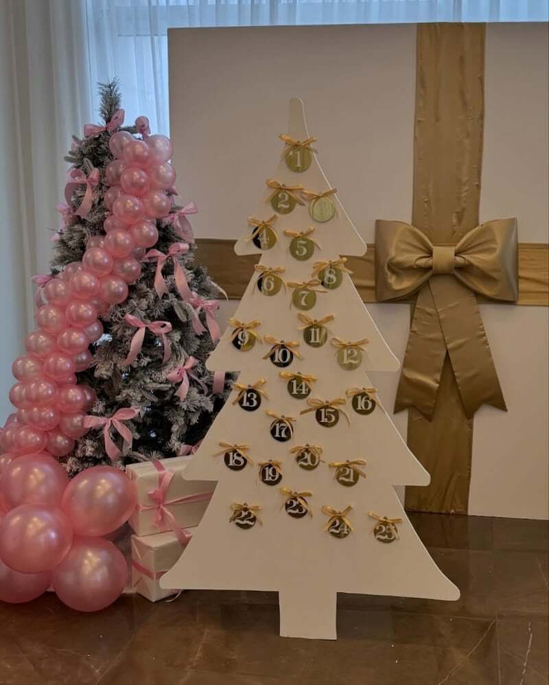 winter gender reveal ideas